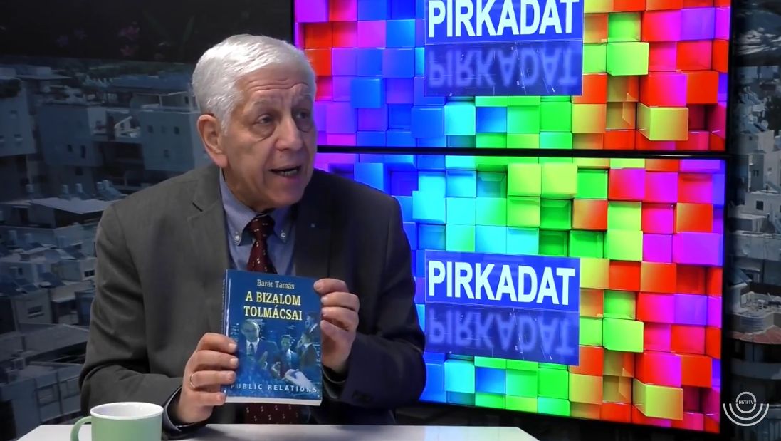 A Heti TV 2018 március 20-i Pirkadat című reggeli adásában Breuer Péter interjút készített Barát Tamással, az MPRSZ Örökös tagjával, korábbi ügyvezető alelnökével, lapunk, a CCO MAGAZIN alapító főszerkesztőjével abból az alkalomból, hogy az Akadémiai Kiadó digitális formában újra kiadta “A bizalom tolmácsai” című könyvét.